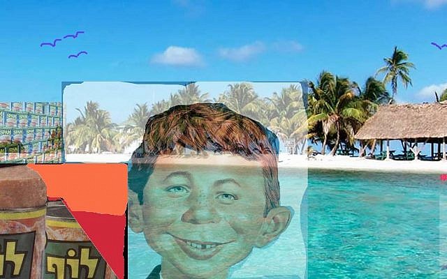"Paradise" (collage by Stephen Horenstein)
