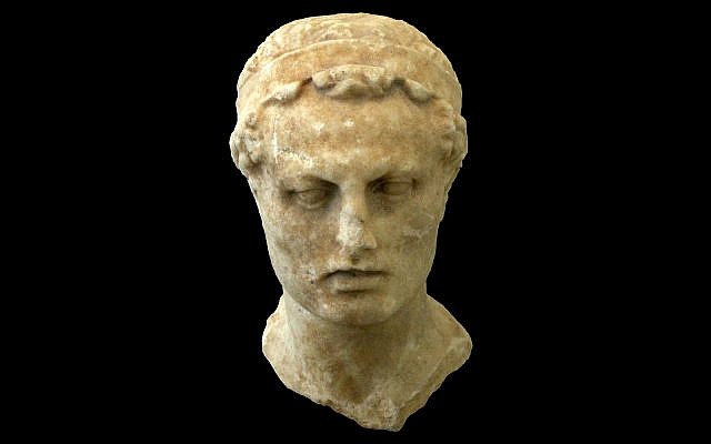 Bust of Antiochus IV at the Altes Museum in Berlin