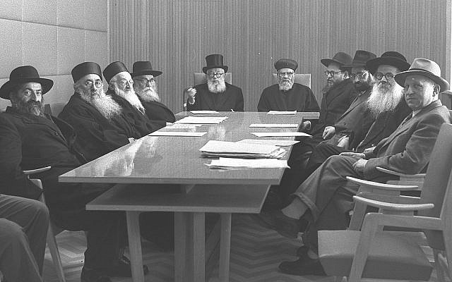 The Chief Rabbis in holier times