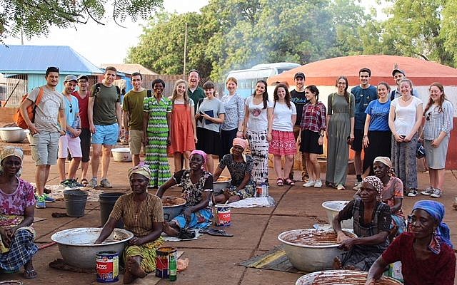 Ben Azzai group in a women’s co-op in Tamale, northern Ghana