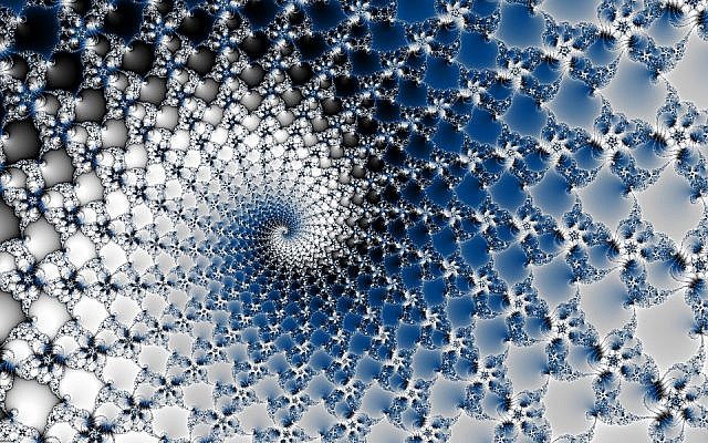 Ice Abstract Mandelbrot Fractal Landscape Art