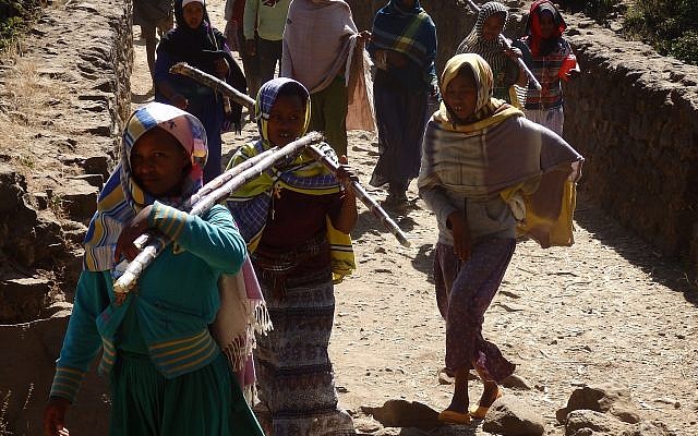 Ethiopians on pligrimage. (Courtesy)