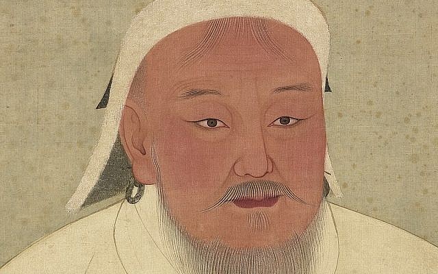 Genghis Khan as portrayed in a 14th-century Yuan era album. (Public Domain/ Wikimedia Commons)