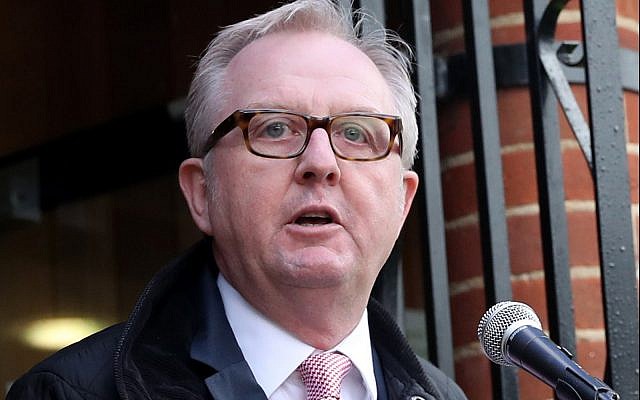 Dudley North MP Ian Austin is quitting the Labour Party. (Photo credit: Simon Cooper/PA Wire via Jewish News)