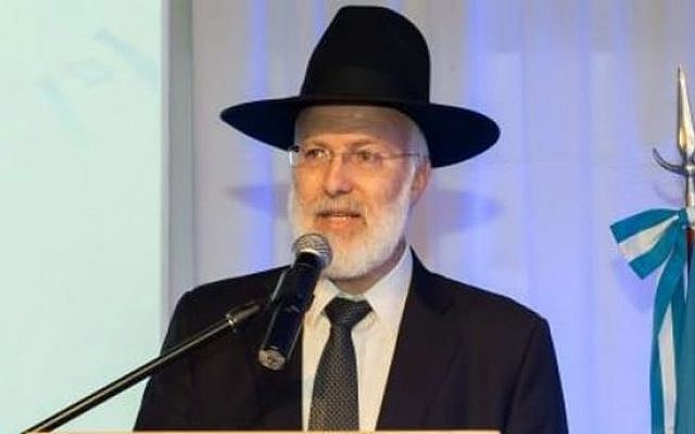 Chief Rabbi of Argentina, Rabbi Gabriel Davidovich