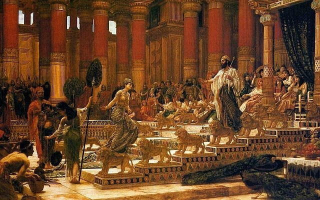 'The Visit of the Queen of Sheba to King Solomon', by Edward Poynter, 1890. (Public Domain, Art Gallery of New South Wales/ Wikimedia Commons)