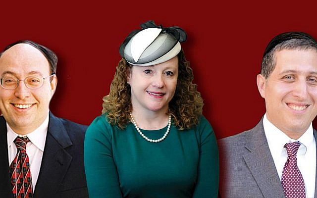 Left to right, Rabbi Nathaniel (Nati) Helfgot, Marianne Novak and Rabbi Kenny Schiowitz. (courtesy of the Jewish Standard, via JTA) Left to right, Rabbi Nathaniel (Nati) Helfgot, Marianne Novak and Rabbi Kenny Schiowitz. (courtesy of the Jewish Standard, via JTA)