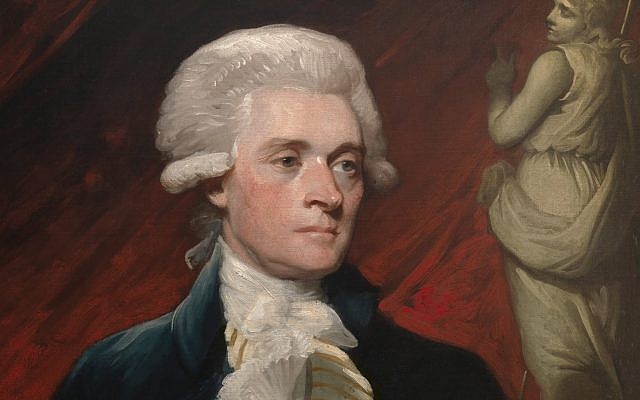 Portrait of Thomas Jefferson while in London in 1786 by Mather Brown. (Public Domain/ Wikimedia Commons) Portrait of Thomas Jefferson while in London in 1786 by Mather Brown. (Public Domain/ Wikimedia Commons)