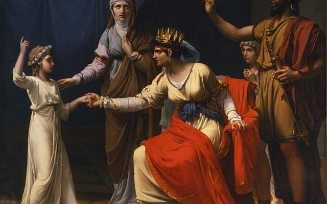 Athaliah and Joash, by José Aparicio, 1773–1838. (Wikimedia Commons)