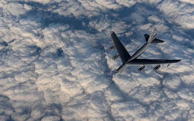 B-52 on Arctic patrol.