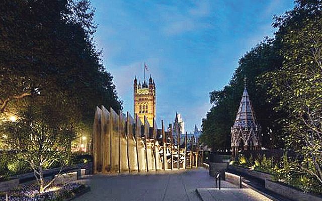 Blueprint of the Westminster Holocaust memorial and learning centre design (Jewish News)