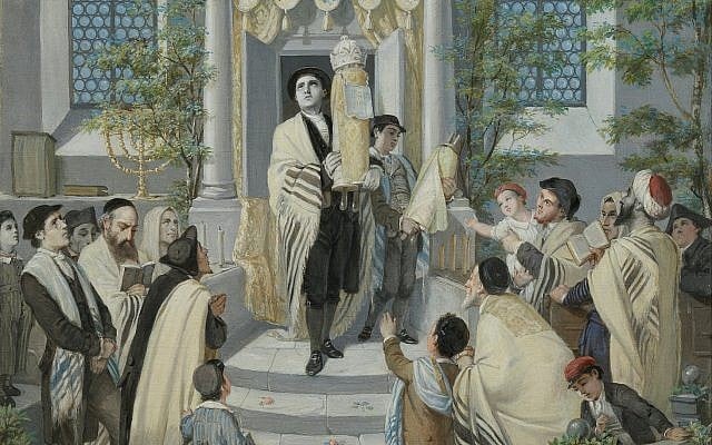 Moritz Daniel Oppenheim - Shavuot Pentecost Das Wochen - oder Pfingst-Fest - Google Art Project (Public Domain) Moritz Daniel Oppenheim - Shavuot Pentecost Das Wochen - oder Pfingst-Fest - Google Art Project (Public Domain)