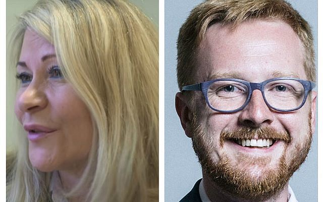 Pauline McNeill and Lloyd Russell-Moyle