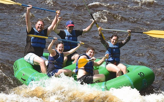 Rafting with Jewish YP's