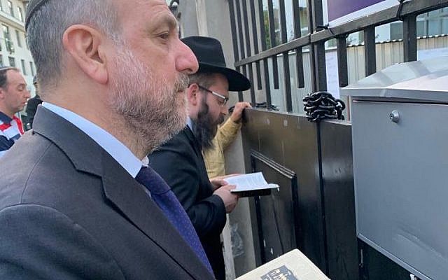Chief Rabbi Schudrich and Rabbi Gurary