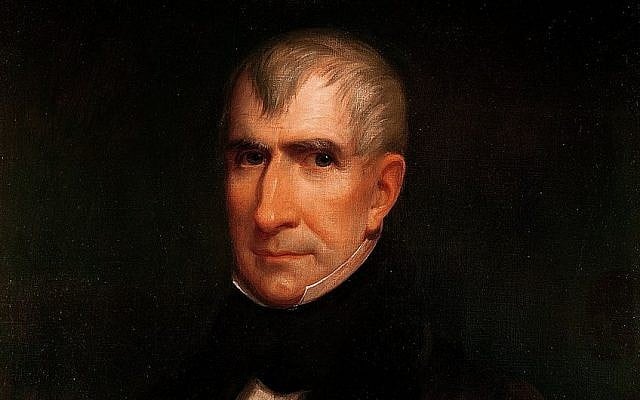 Official White House portrait of William Henry Harrison by James Reid Lambdin. (Public Domain/ Wikimedia Commons)