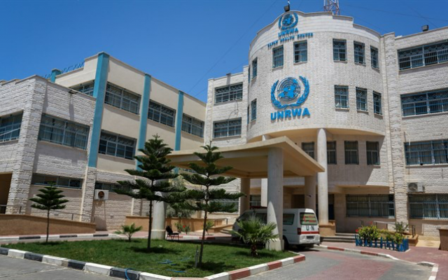 UNRWA Facilities in Southern Gaza. (Flash90)