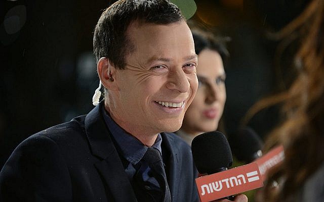 Channel 12's Amit Segal (Flash 90 photo)