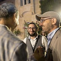 Yaakov Lehman and Zur Genosar speak to Fred Kofman