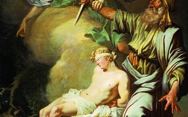 The Sacrifice of Isaac, by Anton Losenko, 1765. (Wikimedia Commons)
