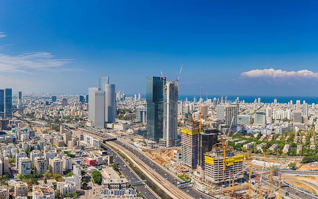 Extra large Panorama Of Tel Aviv Skyline, Tel Aviv Cityscape Large Panorama At Day, Israel (via Bigstock) Extra large Panorama Of Tel Aviv Skyline, Tel Aviv Cityscape Large Panorama At Day, Israel (via Bigstock)