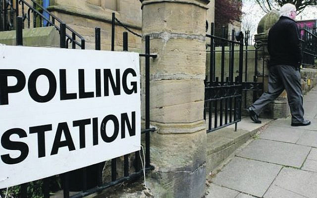 Polling station (Jewish News)