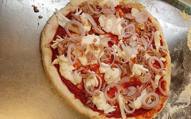 A sacred pizza. Photo credit: Jonas Kadah 2020.