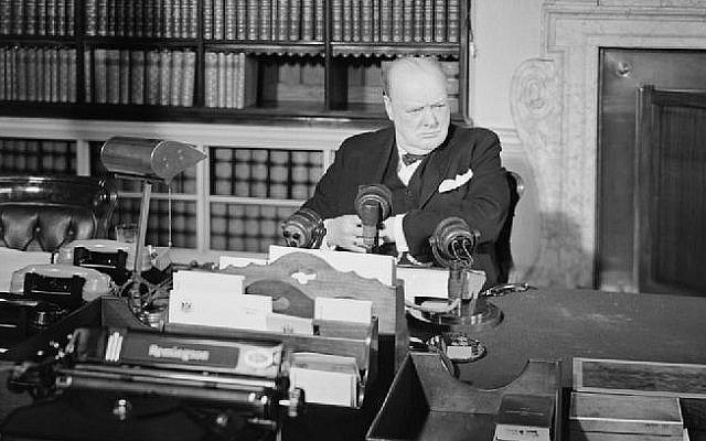 Winston Churchill, the British Prime Minister, had a decisive role in the Second World War [Image: Imperial War Museum]