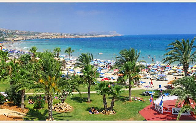 Illustrative. The resort town of Ayia Napa in southeastern Cyprus. (Wikipedia/Vitaly Lischenko/CC BY-SA)
