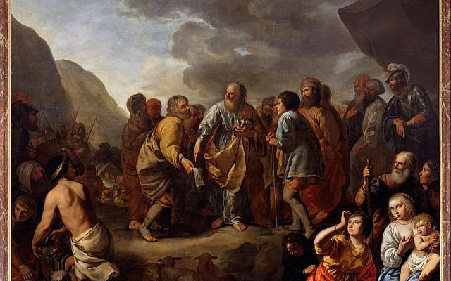Jethro advising Moses, Jan van Bronchorst, 1659. (Wikimedia Commons)