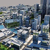 Futuristic City by WireCASE3D