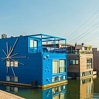 IJburg floating housing, Amsterdam.