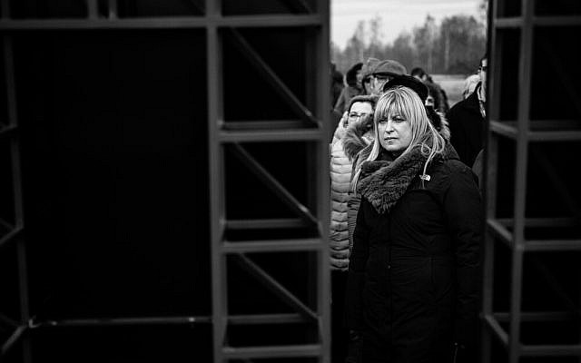 Marie van der Zyl at Auschwitz