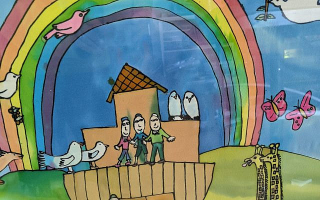 From my son's Soille San Diego Hebrew Day School second grade class, c. 2005. (courtesy)