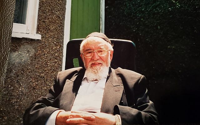 Rabbi Wilschanski during my visit in June, 2001.