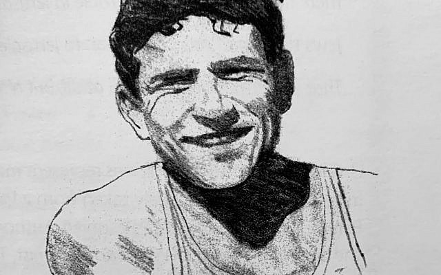 Yoni Netanyahu z"l.  Illustration, (c) T. Book, 2023