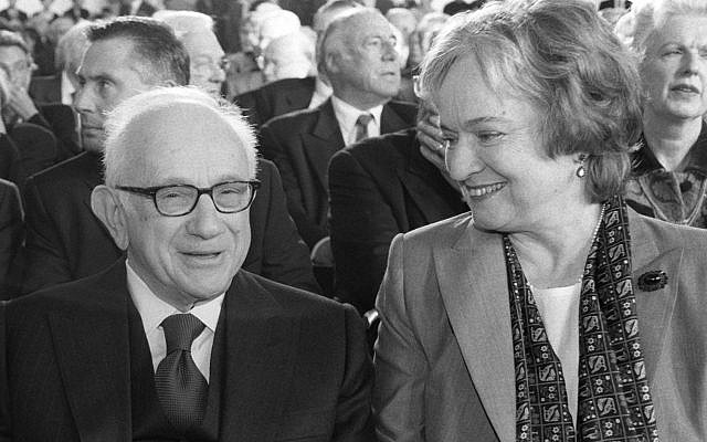Fritz Stern and Elisabeth SIfton, authors of the bio, 'No Ordinary Men'; courtesy WaPo