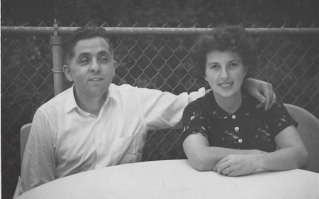 Morris and Sara in the 1950s in Brooklyn, NY (courtesy)