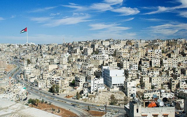 A view of eastern Amman from Jabal al-Qal'a (Jewish News)