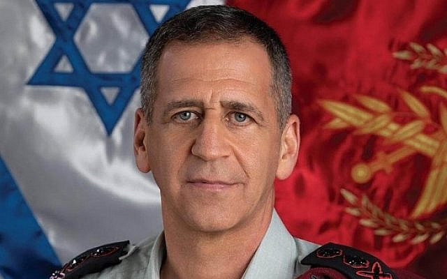 Lieutenant General Aviv Kochavi, the Chief of General Staff of the Israel Defense Forces. (Wikipedia)