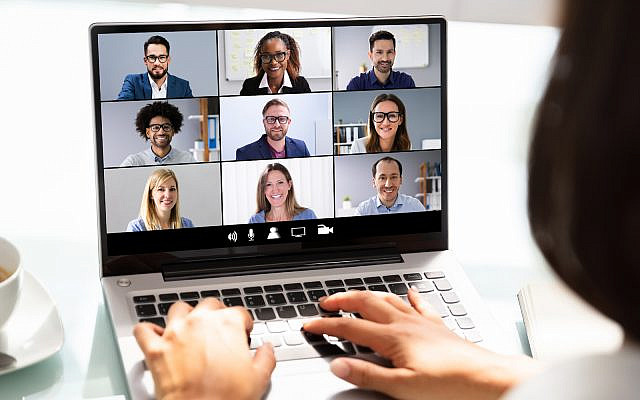 Meeting on Zoom. (iStock)