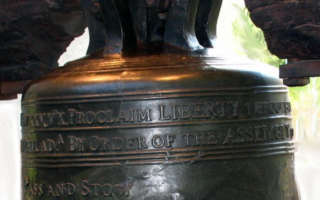 Liberty Bell detail, licensed for reuse (CC BY 2.0), Flickr