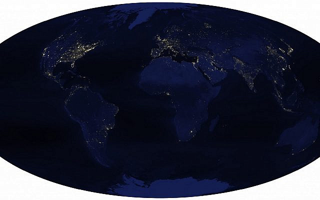 Many thousands of points of light as viewed from NASA's Earth Orbiting Satellite Many thousands of points of light as viewed from NASA's Earth Orbiting Satellite