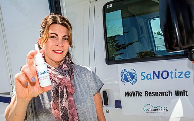 Dr. Gilly Regev, CEO of SaNOtize (Courtesy)