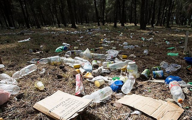 Researchers have calculated that Israel's micro-plastic concentrations are among the highest in the world. (Courtesy Alon Tal)