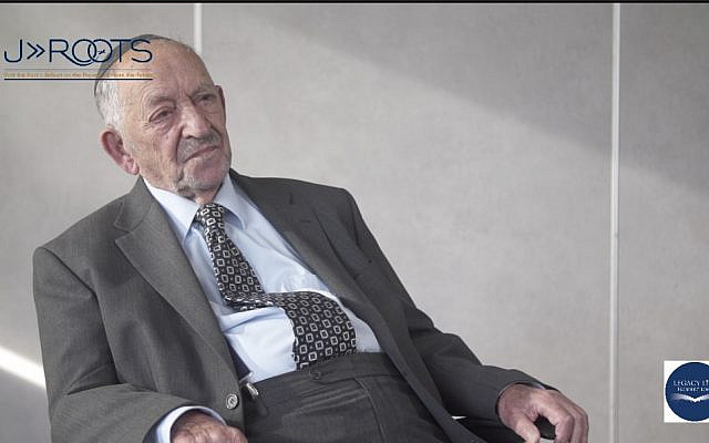 Jakob Sanger Survivor of Kristallnacht Frankfurt
Photo Credit: J Kalmus - JRoots
