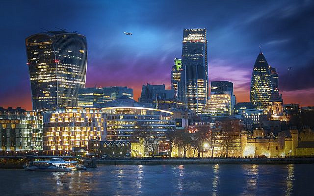 City of London's banking district (Photo by Viktor Forgacs on Unsplash via Jewish News)