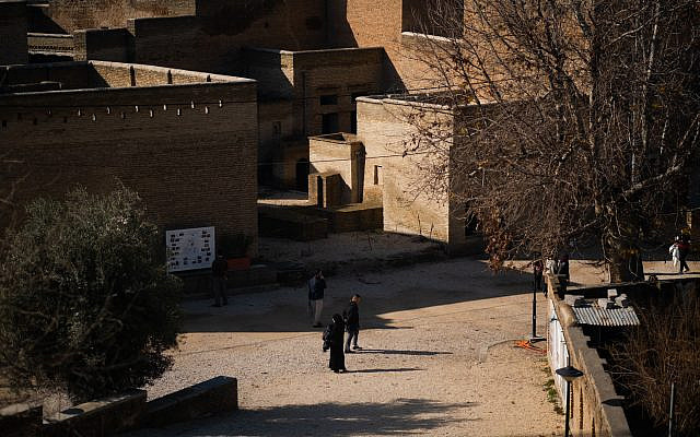 View atop the Citadel in Erbil. Credit: the author.