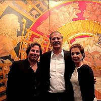 Mauricio Avayu with former Mexican President Vicente Fox and his wife