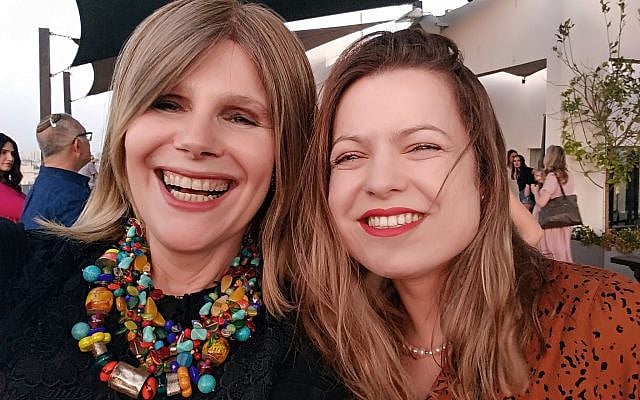 Nurit Sirkis-Bank (left) and Bella Raboy (right) enjoyed each other's company at a May event in honor of the television airing of the docudrama in which they were featured, Od Nipagesh.
Courtesy of Nurit Sirkis-Bank Nurit Sirkis-Bank (left) and Bella Raboy (right) enjoyed each other's company at a May event in honor of the television airing of the docudrama in which they were featured, Od Nipagesh.
Courtesy of Nurit Sirkis-Bank